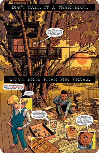 Image: Valiant Comics; Quantum & Woody #1 art by Kano